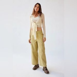 Dickies Twill Cropped Cargo Pants, NWT